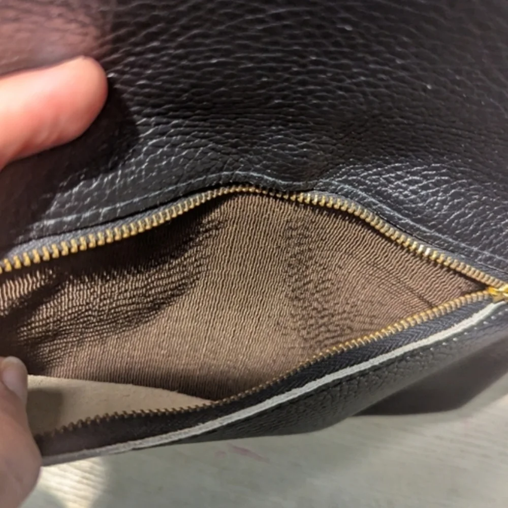 Fold-Over Clutch with Gold Kisslock